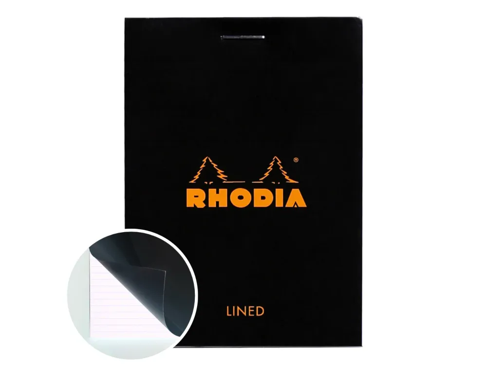 Rhodia - Pad No. 11 - 2.9x4.1in - Black (Lined)