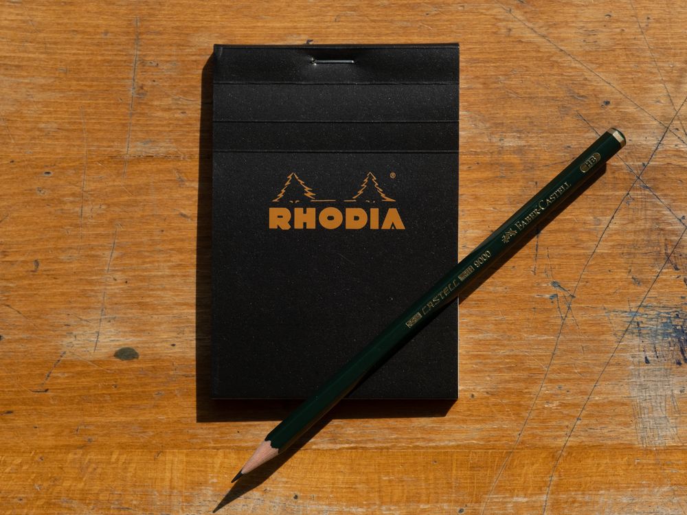 Rhodia - Pad No. 12 - Black (Graph)
