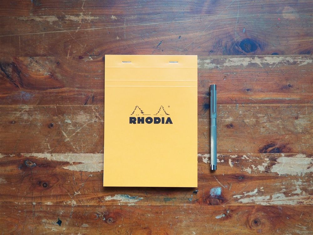 Rhodia - Pad No. 16 - A5 - Orange (Graph)