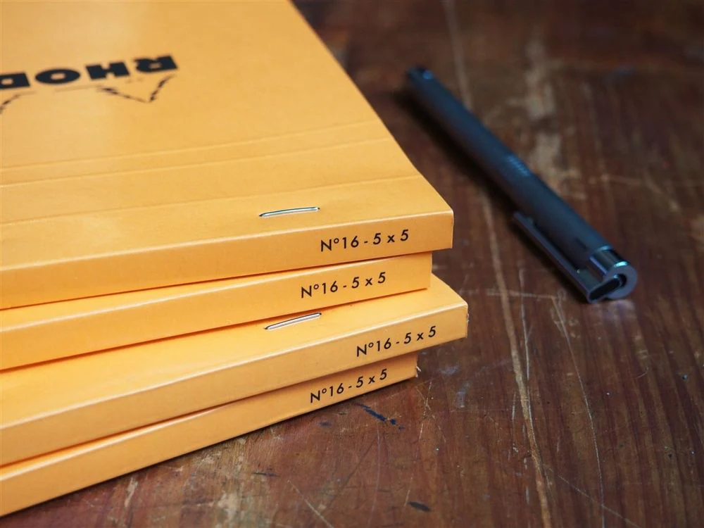 Rhodia - Pad No. 16 - A5 - Orange (Graph) - Image 4