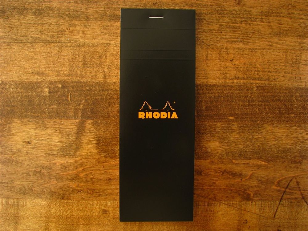 Rhodia - Shopping Pad No. 8 - 7.4x21cm - Black (Graph)
