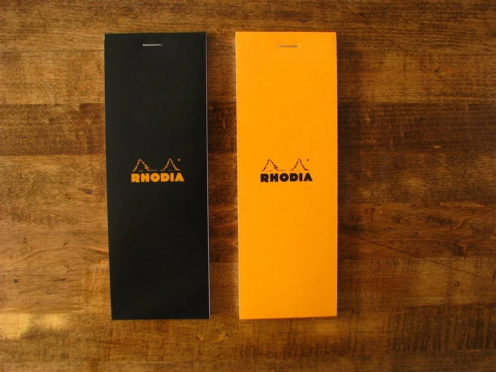 Rhodia - Shopping Pad No. 8 - 7.4x21cm - Black (Graph) - Image 3