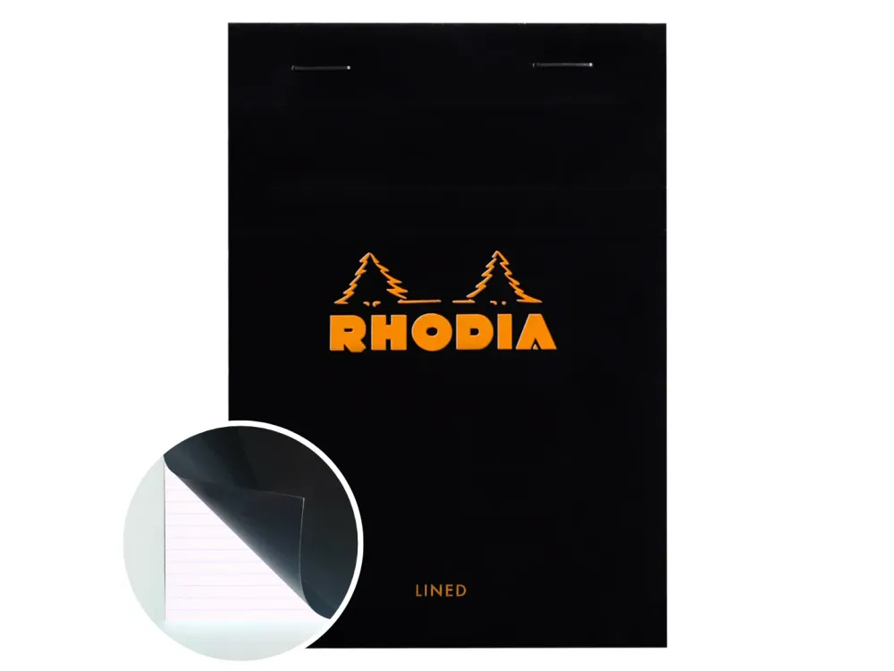 Rhodia - Pad No. 13 - A6 - Black (Lined)