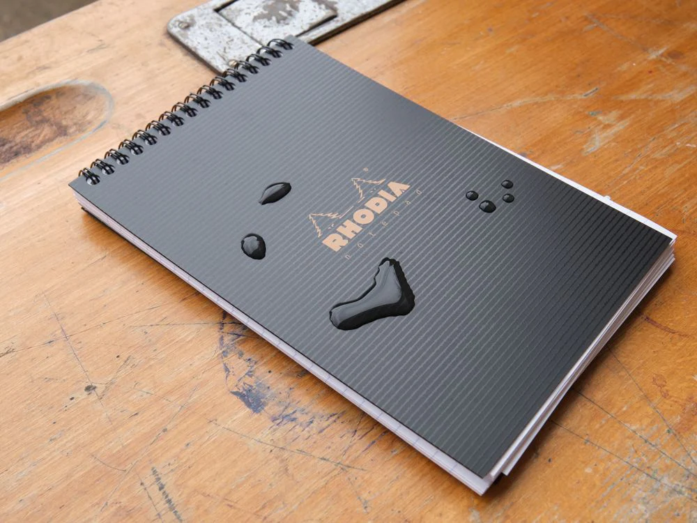 Rhodia - Top Spiral Pad No. 16 - A5 - Black (Lined) 90g/m2 - Image 2