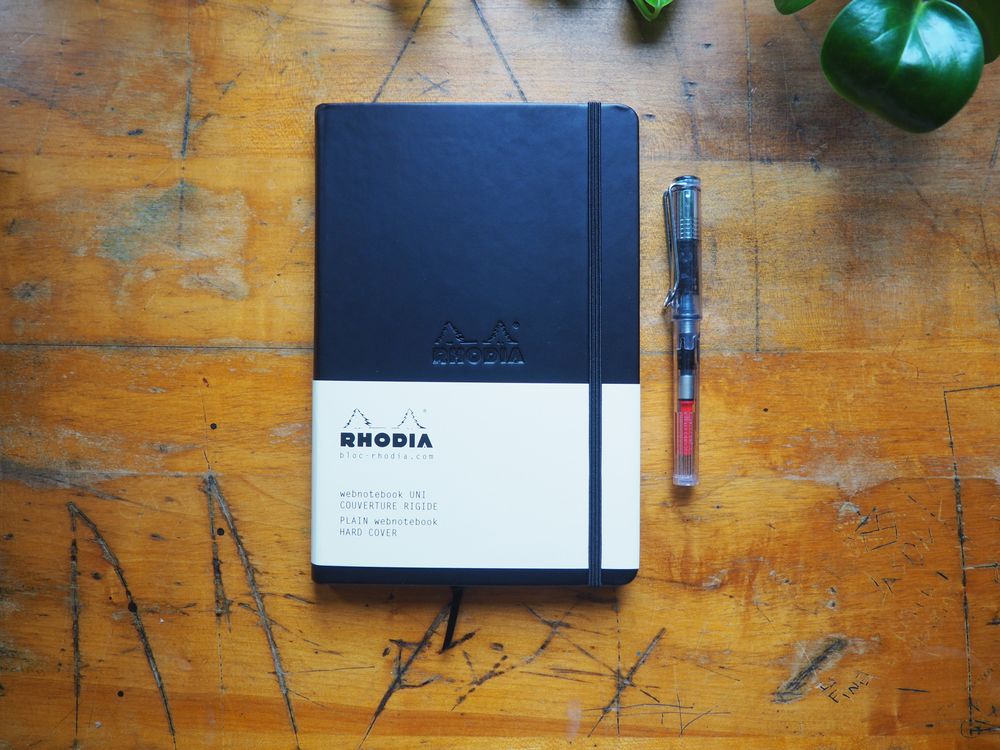 Rhodia - Webnotebook - A5 - Black - Image 3