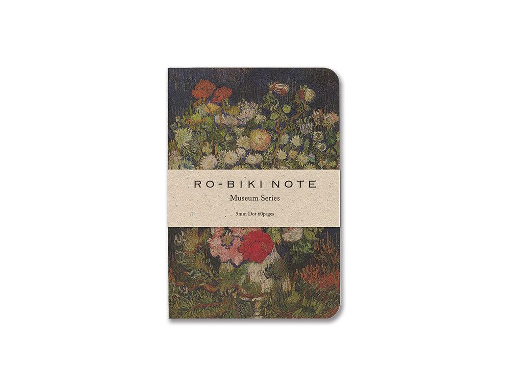 Ro-Biki Note - Museum Series - Flowers