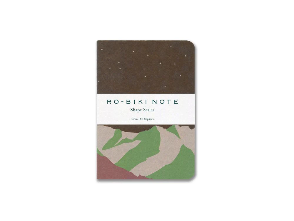 Ro-Biki Note - Shape Series - Mountain Night