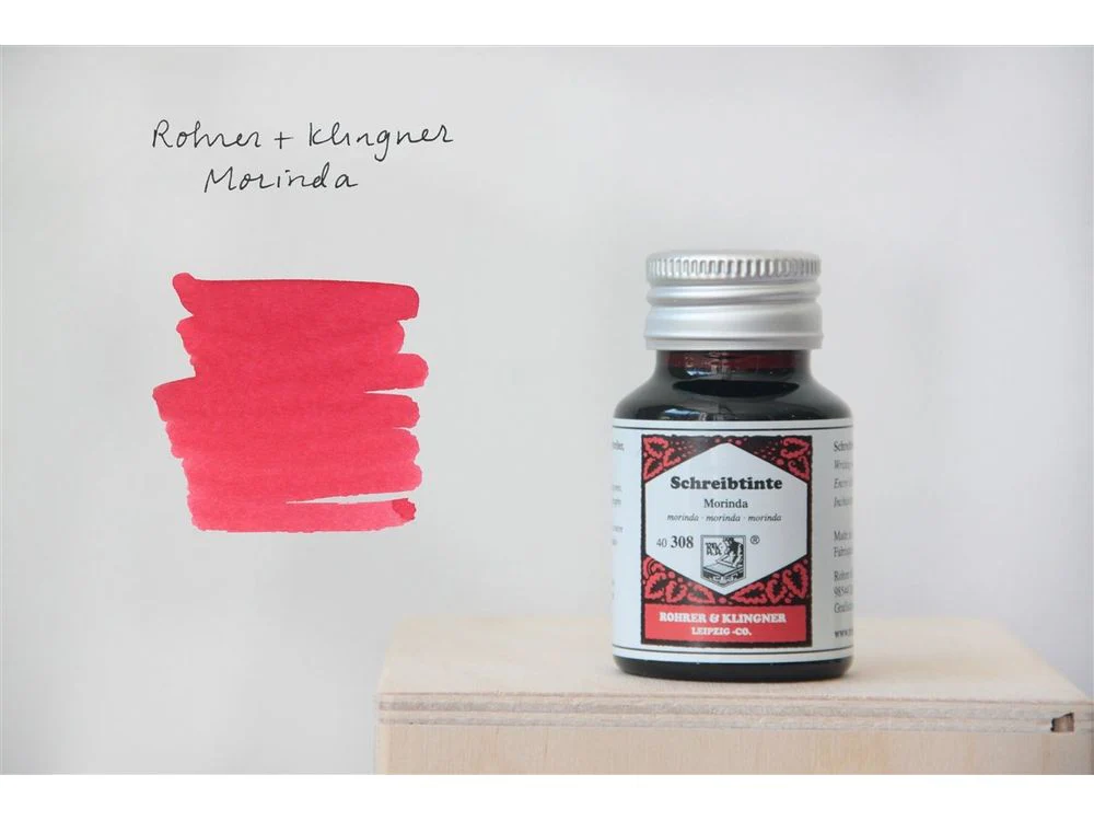 Rohrer & Klingner Fountain Pen Ink (50mL) - Morinda (Red)