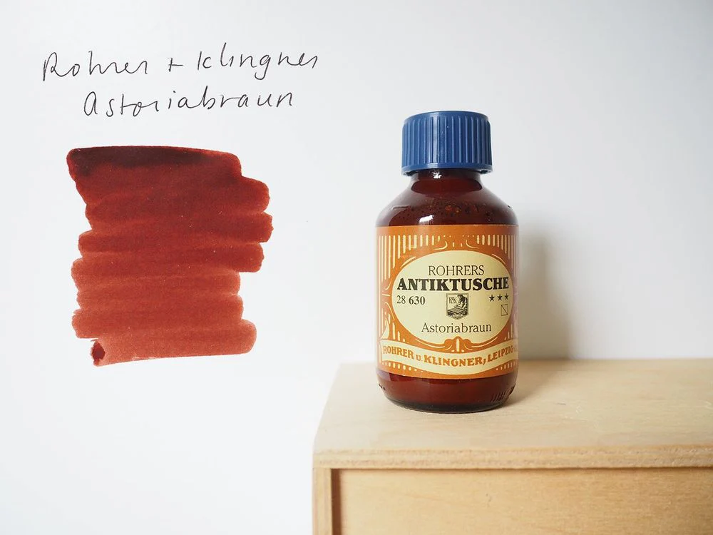 Rohrer & Klingner Traditional Ink (100mL) - Astoriabraun