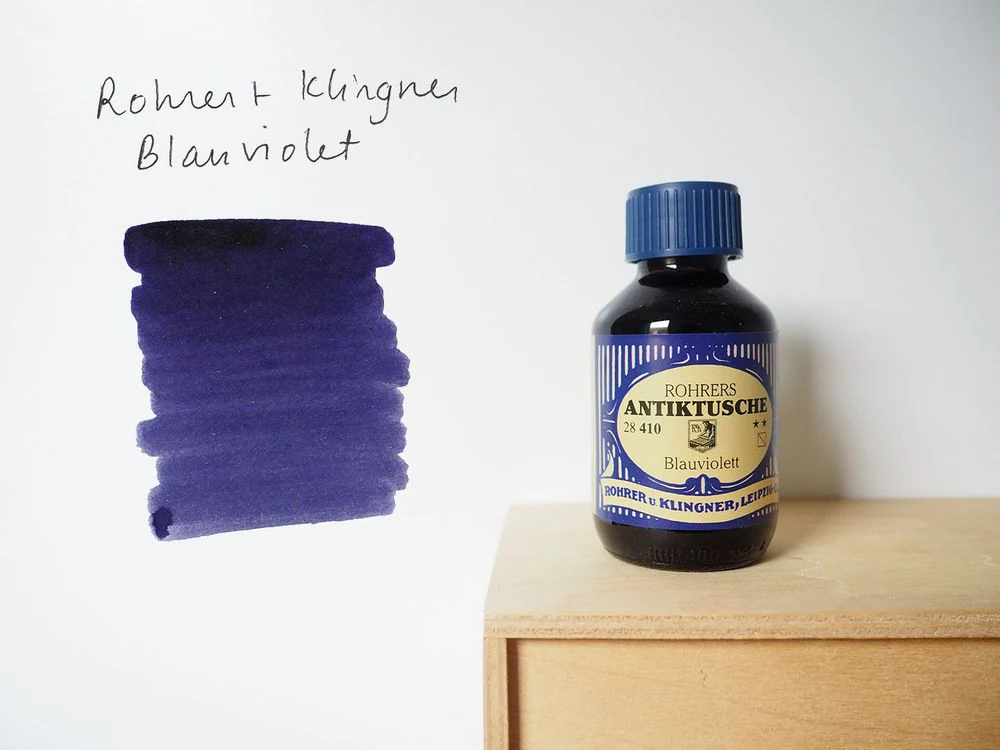 Rohrer & Klingner Traditional Ink (100mL) - Blauviolett