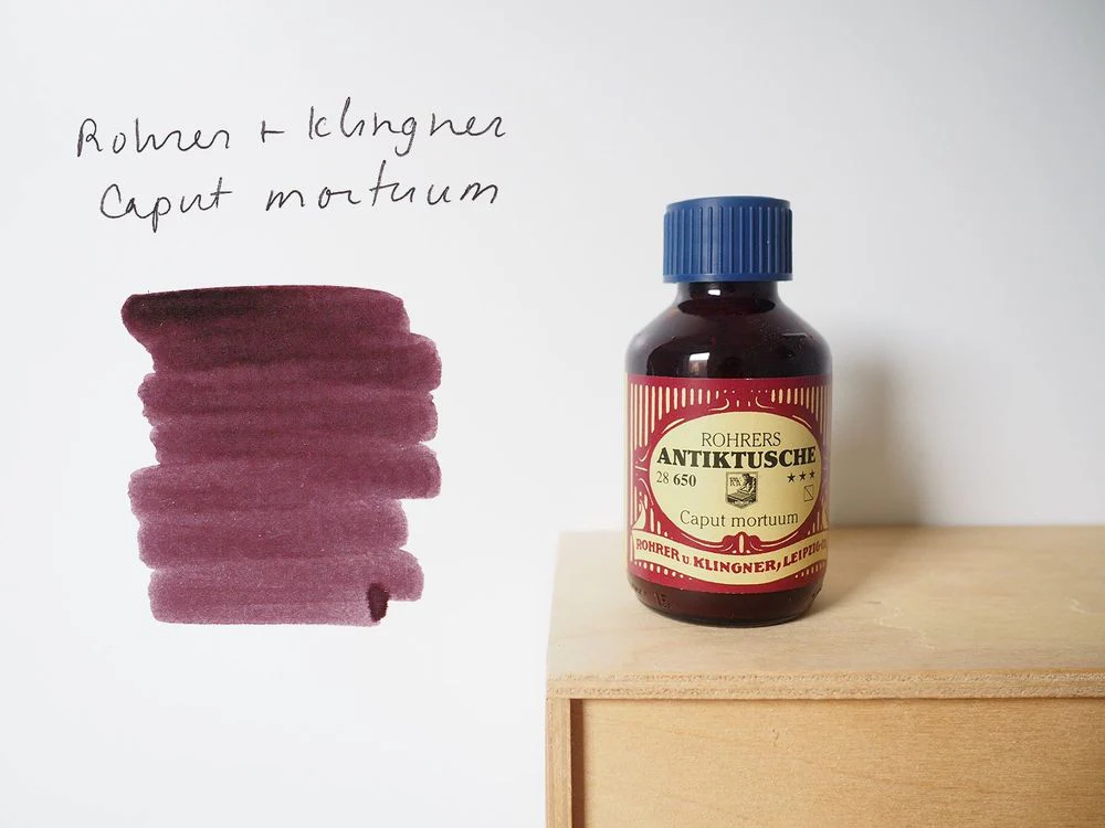 Rohrer & Klingner Traditional Ink (100mL) - Caput mortuum