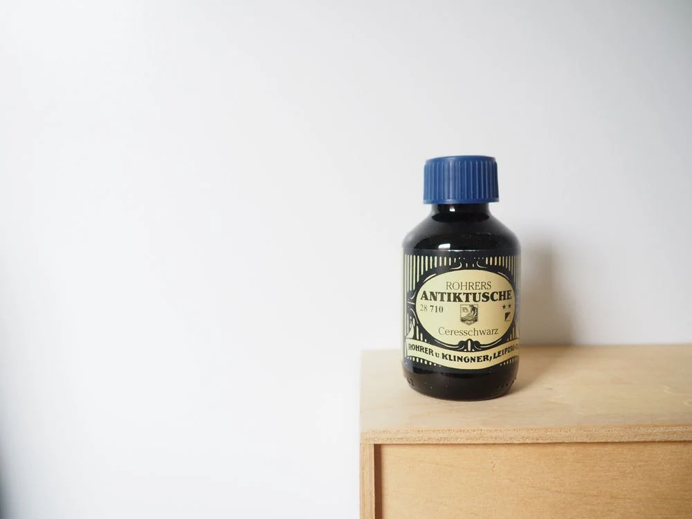 Rohrer & Klingner Traditional Ink (100mL) - Ceresschwarz
