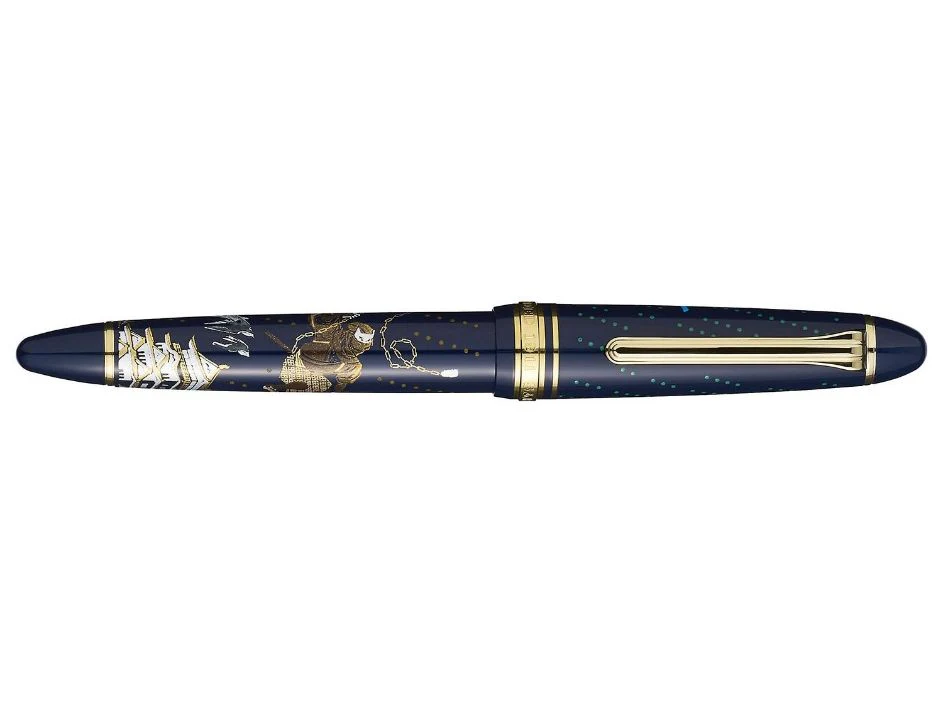 Sailor 1911S Fountain Pen - Special Edition - Ninja Maki-e - Kusarigama