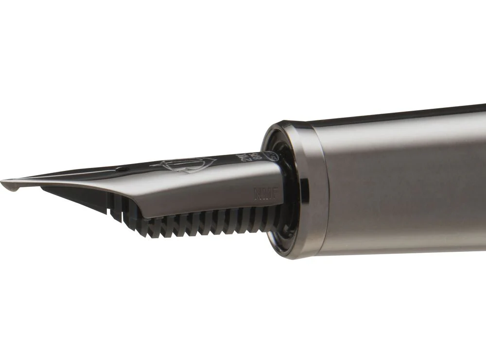 Sailor Bespoke 1911L Black Fountain Pen - Naginata Togi - Black Trim - Image 3