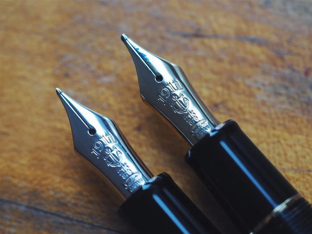 Sailor Bespoke 1911L Black Fountain Pen - Naginata Togi - Gold Trim - Image 4