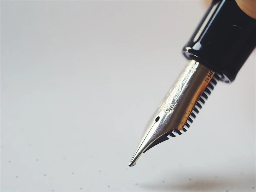 Sailor Bespoke 1911L Black Fountain Pen - Naginata Togi - Silver Trim - Image 3