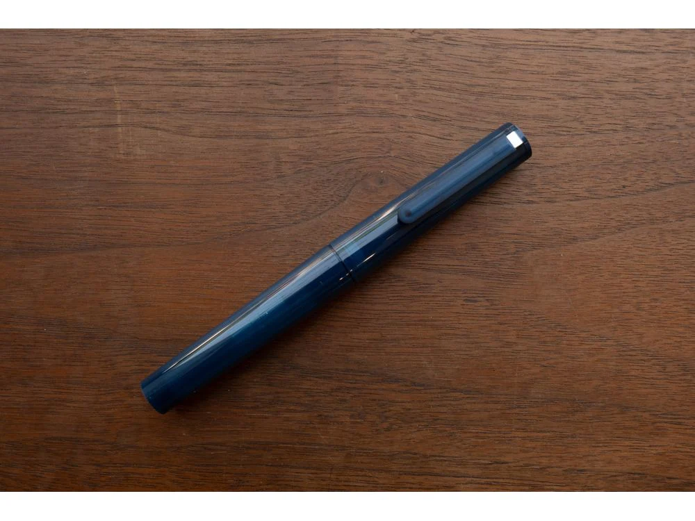 Sailor Compass Fountain Pen - Tuzu - Translucent Navy