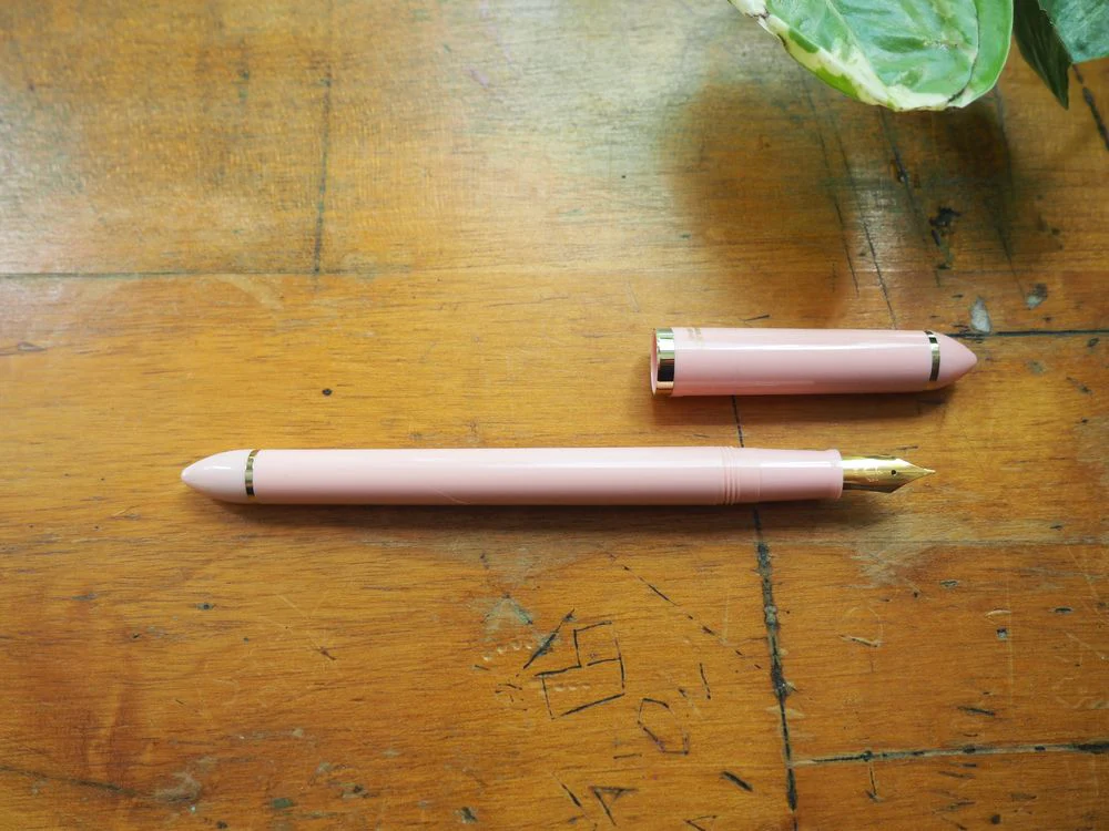 Sailor Compass - Fude de Mannen - Fountain Pen (40°) - Pearl Pink