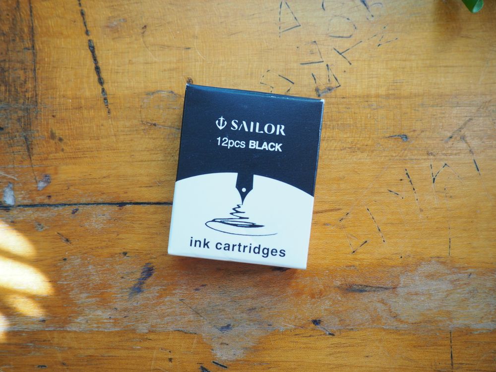Sailor Ink Cartridges - Black