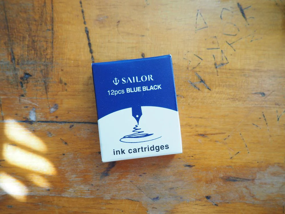 Sailor Ink Cartridges - Blue-Black