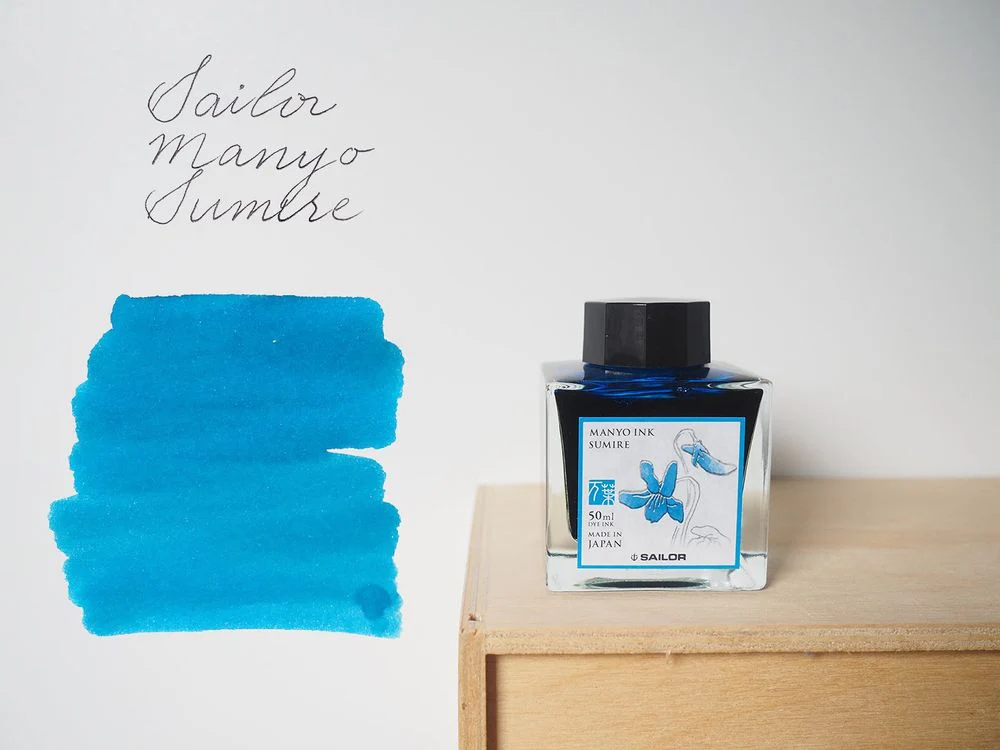 Sailor Manyo - Fountain Pen Ink (50mL) - Sumire