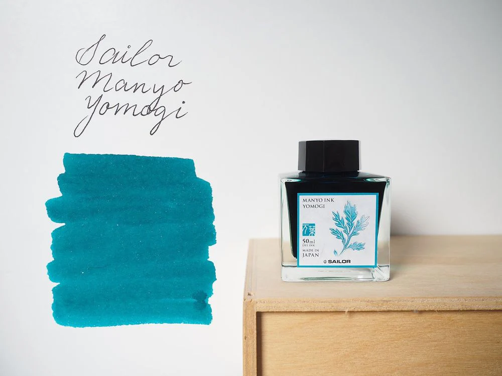 Sailor Manyo - Fountain Pen Ink (50mL) - Yomogi