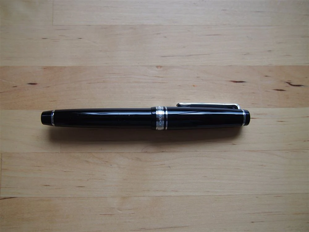 Sailor Professional Gear Slim Fountain Pen - Black - Image 2