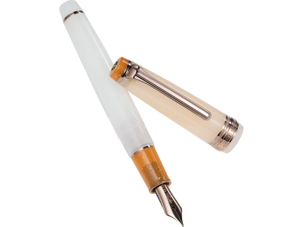 Sailor Professional Gear Slim Fountain Pen - Dried Flower Collection - Mimosa - Image 3