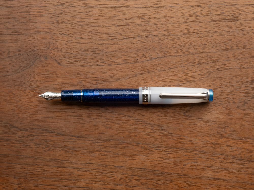 Sailor Professional Gear Slim Fountain Pen - Sunlight from the Ocean Floor - Image 2