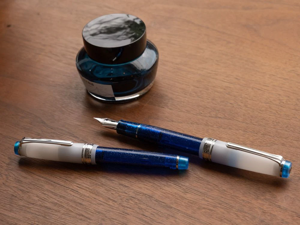 Sailor Professional Gear Slim Fountain Pen - Sunlight from the Ocean Floor - Image 3
