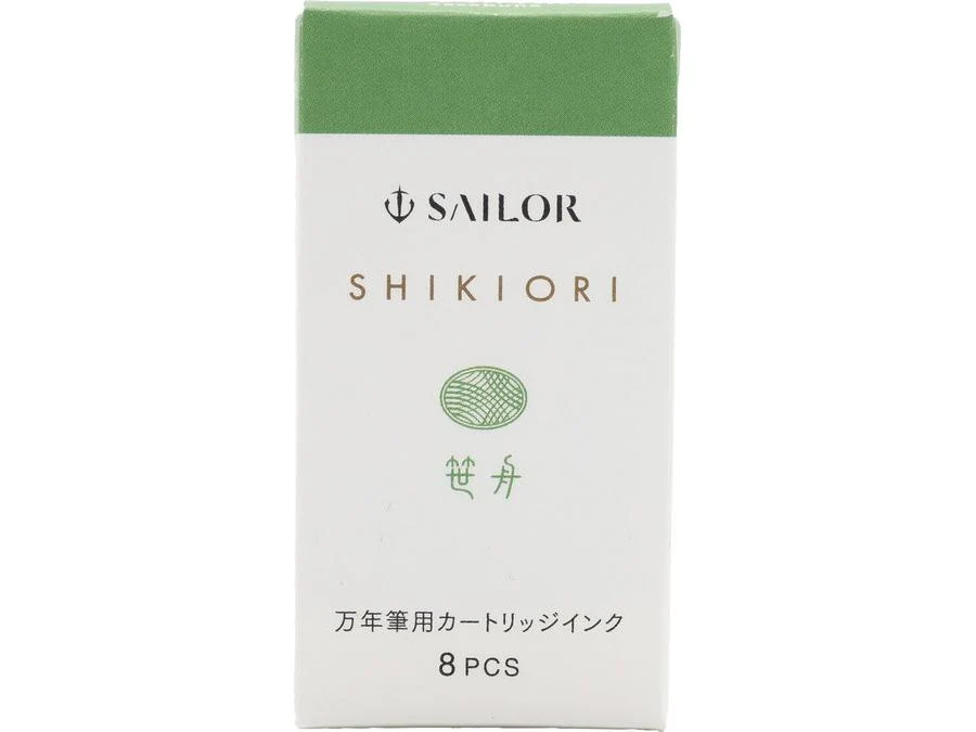 Sailor Shikiori: Kusa Asobi - Fountain Pen Cartridges - Sasabune