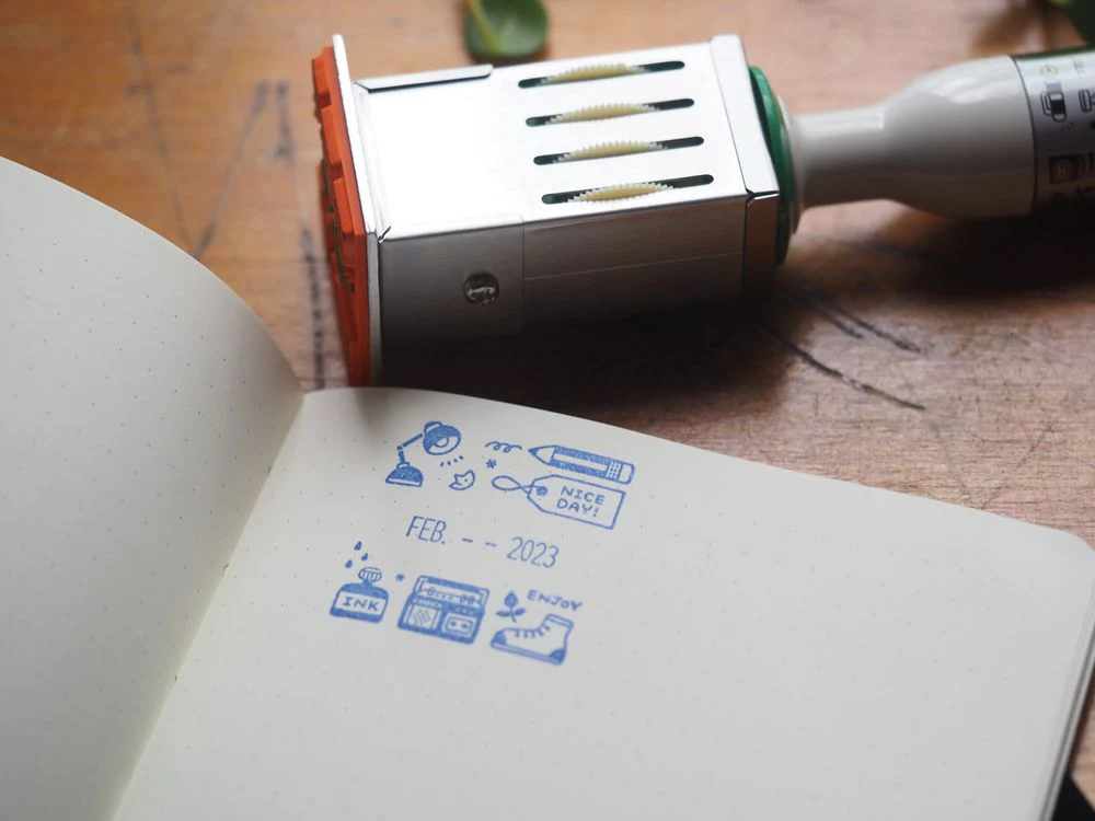 eric x Sanby Stamp - Rotary Date Stamp - Everyday Things