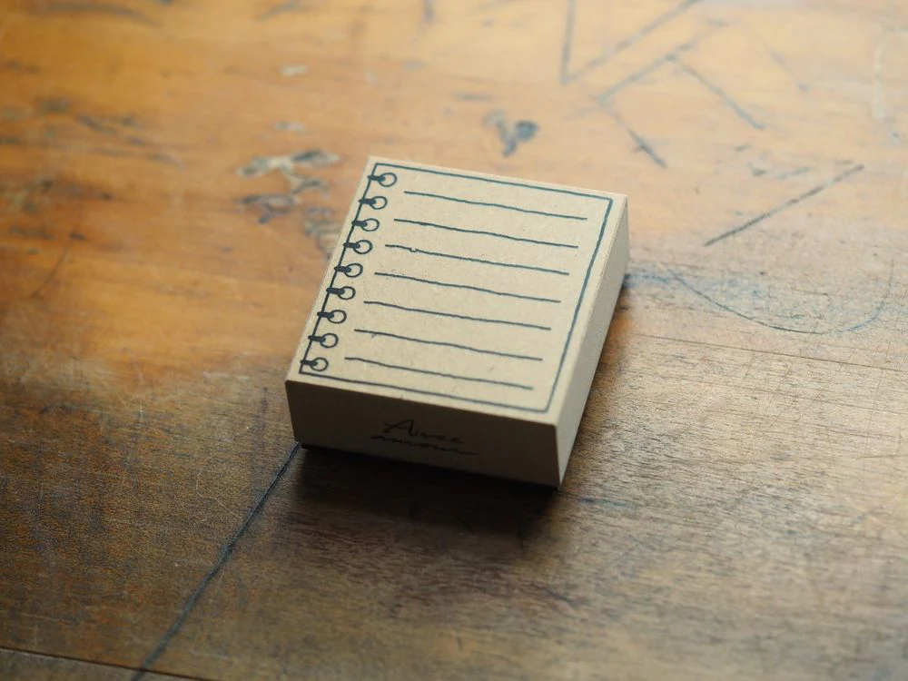 Sanby Stamp - Ring Memo