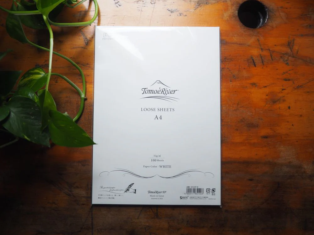 Sanzen Tomoe River Paper - 100 Loose Sheets- A4 - White