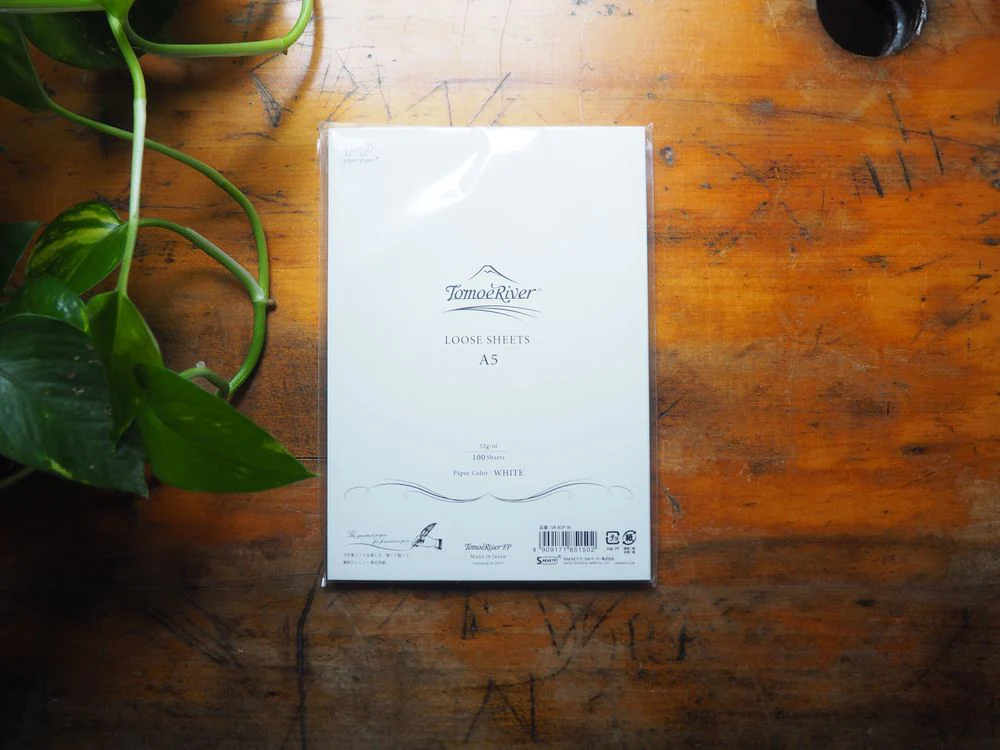 Sanzen Tomoe River Paper - 100 Loose Sheets - A5- White