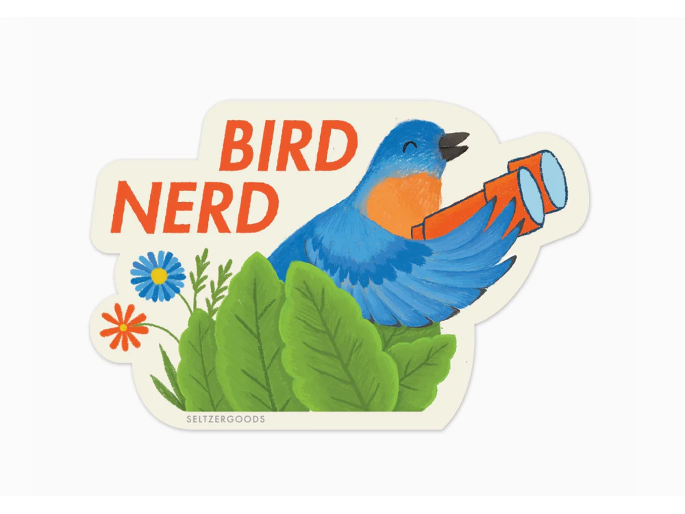 Seltzer Goods - Sticker - Bird Nerd