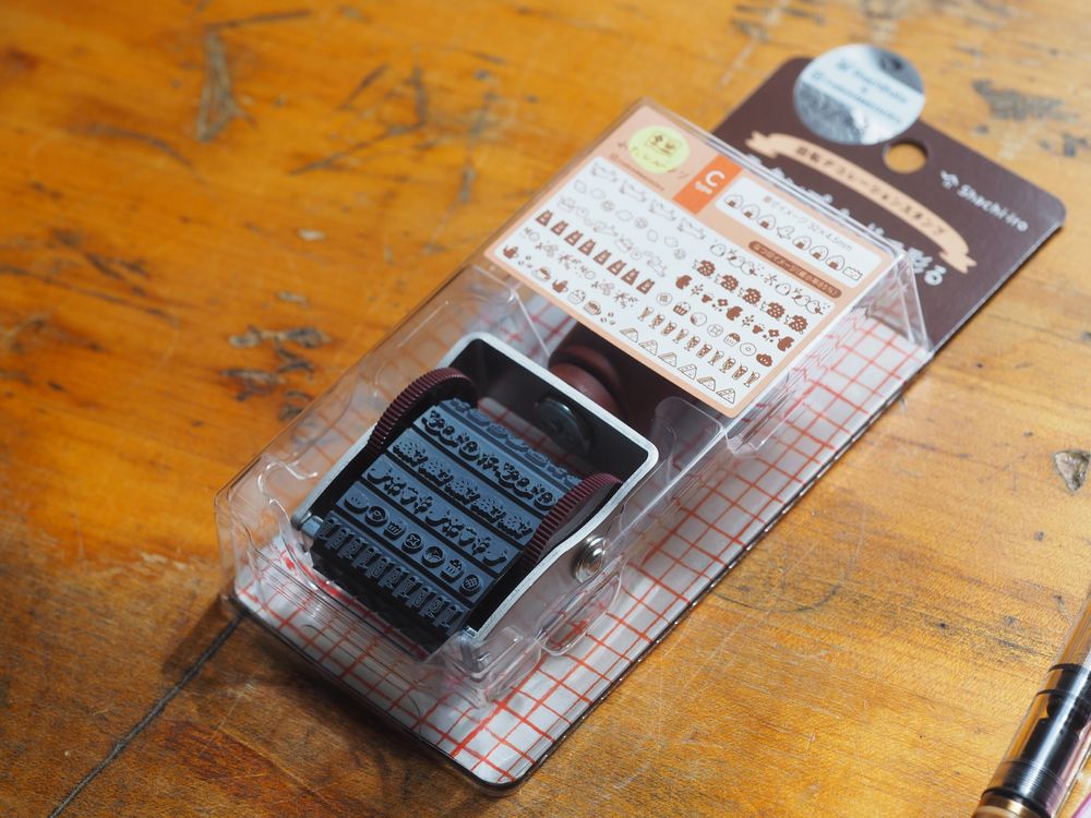 Shachihata Stamp - Rotary Stamp - Set C