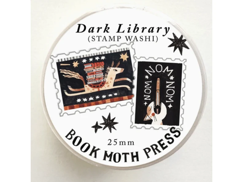Shelley Couvillion - Washi Tape - Dark Library Stamp - Image 2