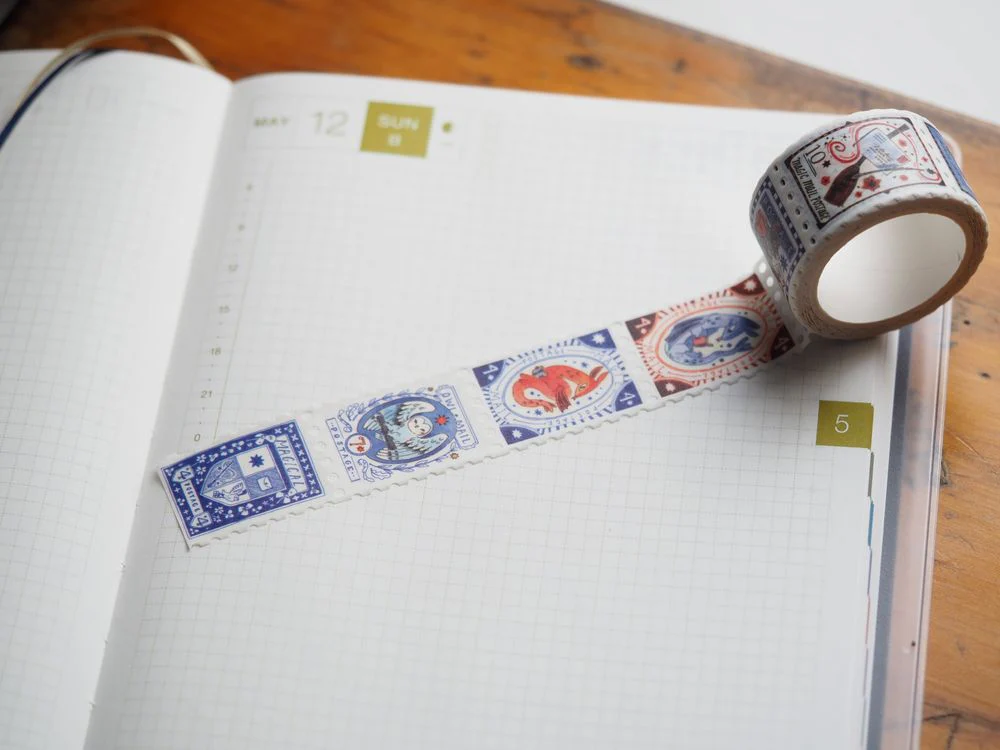 Shelley Couvillion - Washi Tape - Magic Mail Stamp