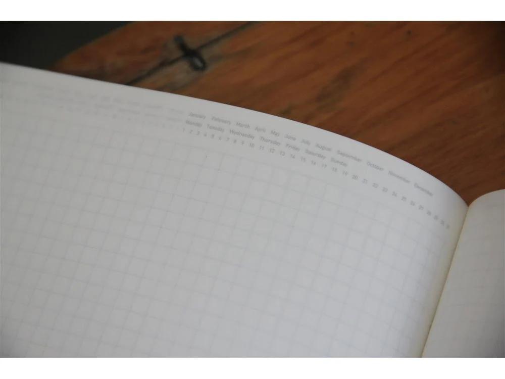 Stalogy 365 Days Notebook - A6 - Black - Graph - Image 3