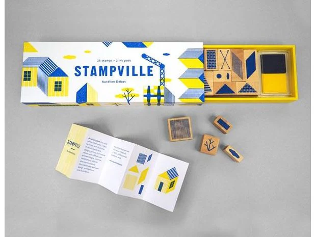 Stampville Rubber Stamp Set - Image 3