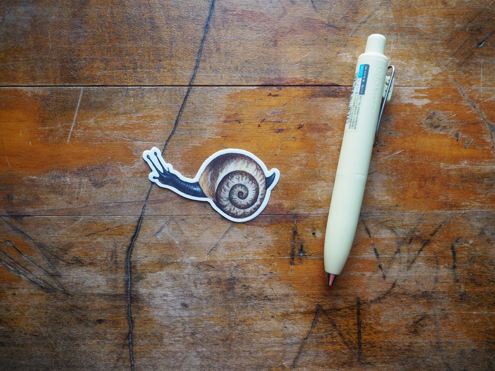 Stay Home Club - Sticker - Apathetic Snail