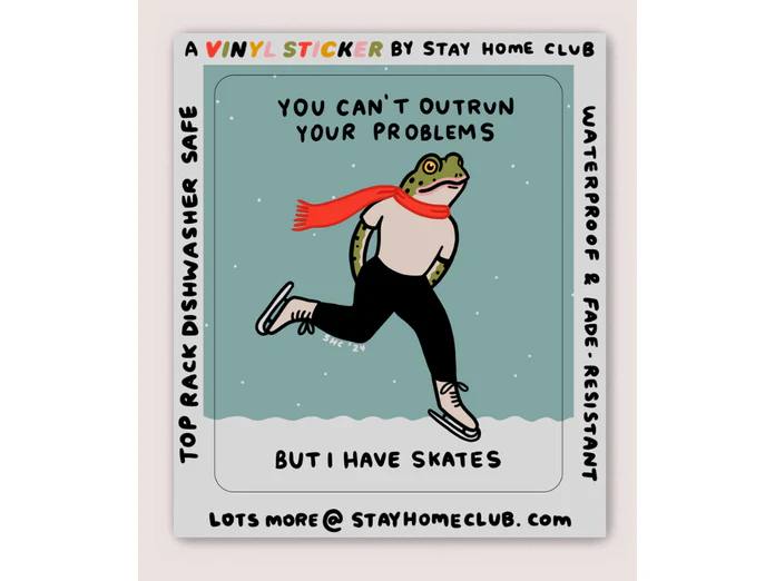 Stay Home Club - Vinyl Sticker - Gotta Get Thru This