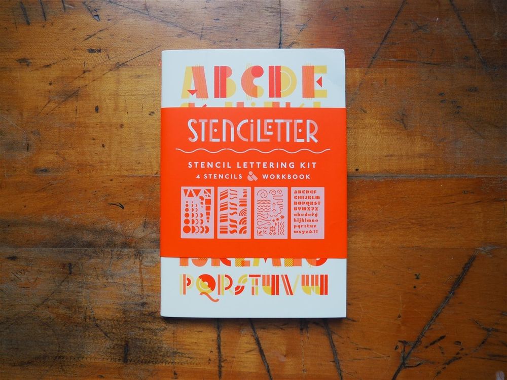 Stenciletter - Stencil Lettering Kit