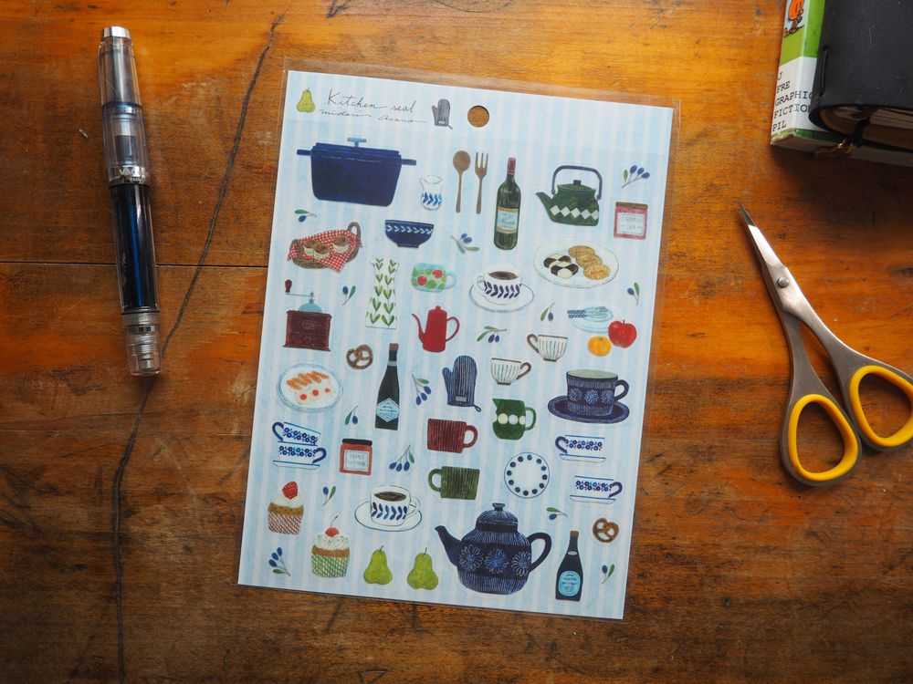 Sticker Sheet - Asano Midori - Kitchen (22-879)