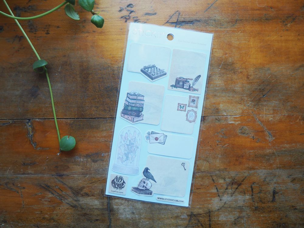 STICKII - Sticker Sheet - Quoth the Raven Labels