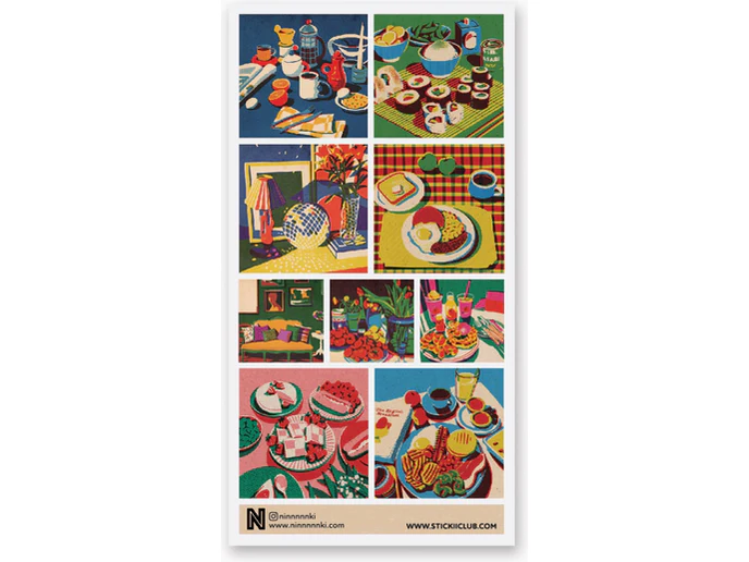 STICKII - Sticker Sheet - Retro Living