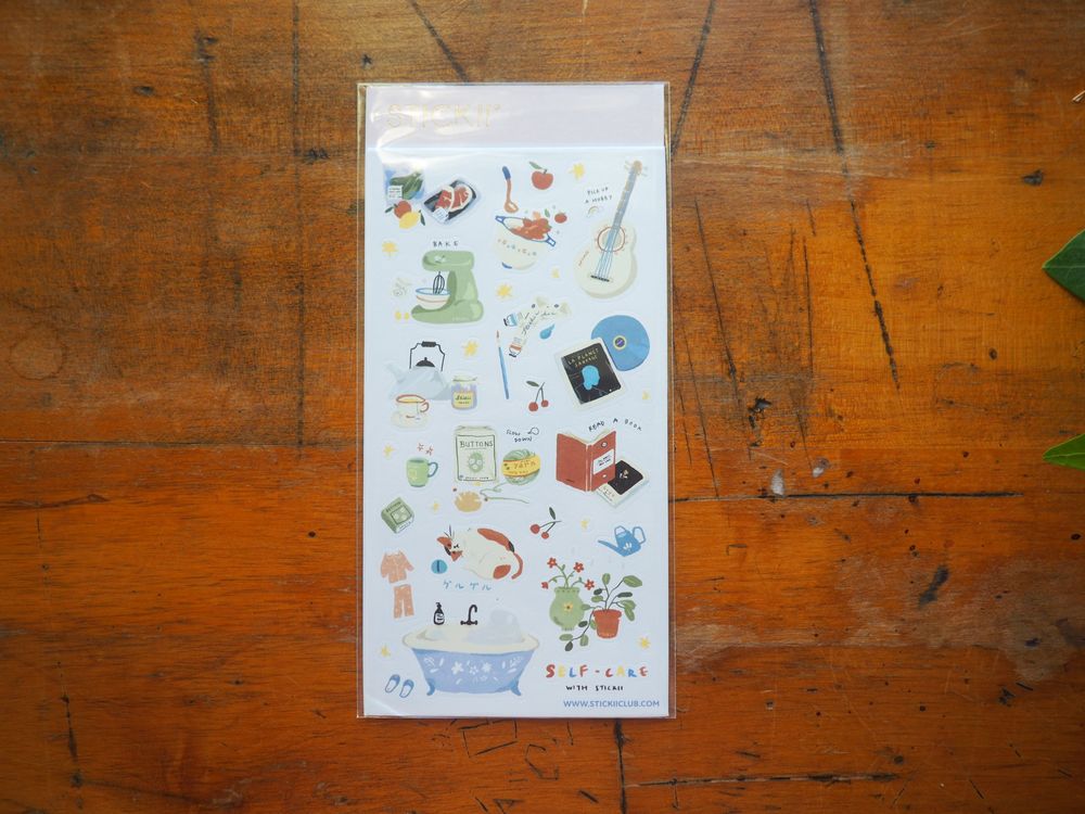 STICKII - Sticker Sheet - Small Acts of Self-Care