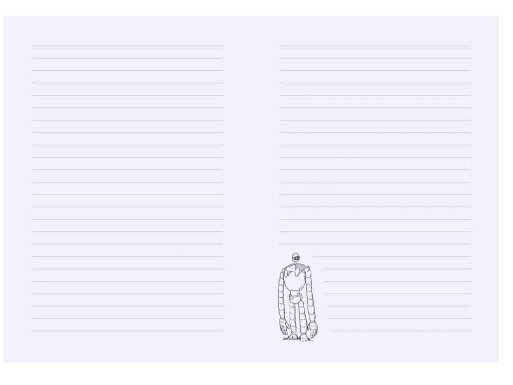 Studio Ghibli Castle in the Sky Journal - Image 2