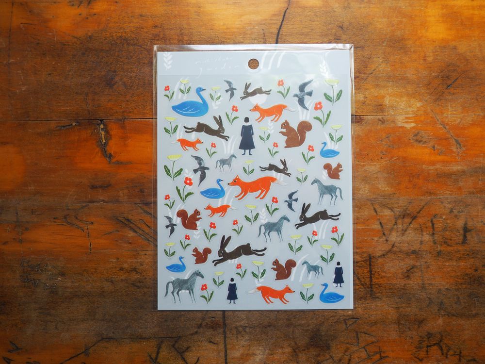 Subikiawa - Sticker Sheet - Garden Seals
